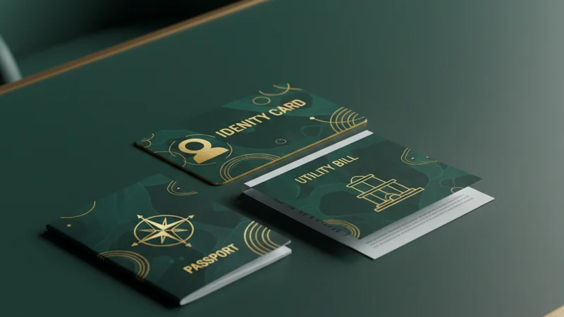 Casino KYC step 1: gather IC passport address proof